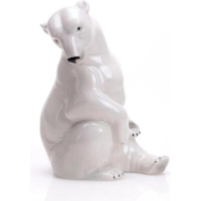 Wagner, Figurines et sculptures décoratives, 410/40 - L'ours polaire regarde autour de lui - Publicité Wagner, Figurines et sculptures décoratives, 410/40 - L'ours polaire regarde autour de lui - Publicité