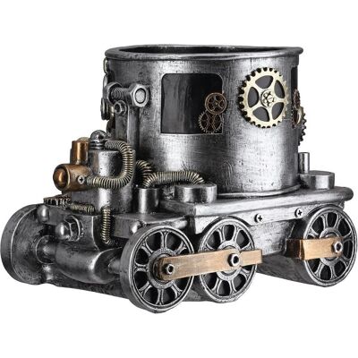 Gilde, Pot de fleurs, Übertopf Steampunk Engine planter (17.50 x 25.50 x 19.50 cm) - Publicité Gilde, Pot de fleurs, Übertopf Steampunk Engine planter (17.50 x 25.50 x 19.50 cm) - Publicité
