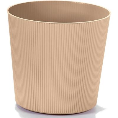 Euro3plast, Pot de fleurs, Pot de fleurs Fyre Ø 35 cm dune Greener, avec roulettes (35 x 34 cm) - Publicité Euro3plast, Pot de fleurs, Pot de fleurs Fyre Ø 35 cm dune Greener, avec roulettes (35 x 34 cm) - Publicité