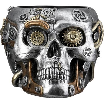 Gilde, Pot de fleurs, Übertopf Totenschädel Steampunk Skull planter (23 x 17.50 x 14 cm) - Publicité Gilde, Pot de fleurs, Übertopf Totenschädel Steampunk Skull planter (23 x 17.50 x 14 cm) - Publicité