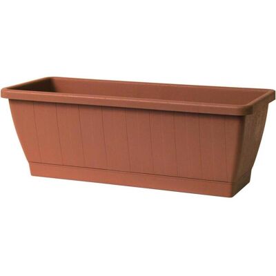 Euro3plast, Pot de fleurs, Greener Kezar (50 x 20 x 18 cm) - Publicité Euro3plast, Pot de fleurs, Greener Kezar (50 x 20 x 18 cm) - Publicité