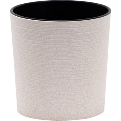 Siena Garden, Pot de fleurs, Jardinière ECO Lens blanc Ø 25x25,5 cm (25 x 25.50 cm) - Publicité Siena Garden, Pot de fleurs, Jardinière ECO Lens blanc Ø 25x25,5 cm (25 x 25.50 cm) - Publicité