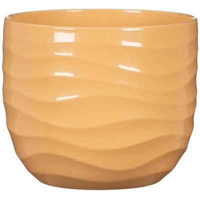 Scheurich, Pot de fleurs, Flower pot 69633, ceramics, yellow (12.90 x 11 cm) - Publicité Scheurich, Pot de fleurs, Flower pot 69633, ceramics, yellow (12.90 x 11 cm) - Publicité