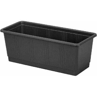 Geli, Pot de fleurs, Standard (40 x 17.50 x 14.50 cm) - Publicité Geli, Pot de fleurs, Standard (40 x 17.50 x 14.50 cm) - Publicité