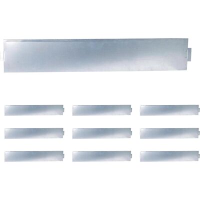 Relaxdays, Bordure de platebande, Kit bordures gazon (100 cm) - Publicité Relaxdays, Bordure de platebande, Kit bordures gazon (100 cm) - Publicité