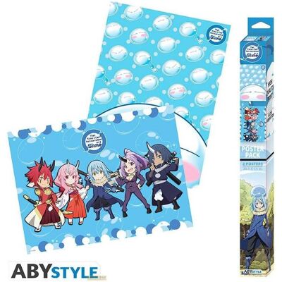 ABYstyle, Tableaux, Vita da Slime - Set 2 Chibi Posters Artworks (52x38) (52 x 38 cm) - Publicité ABYstyle, Tableaux, Vita da Slime - Set 2 Chibi Posters Artworks (52x38) (52 x 38 cm) - Publicité