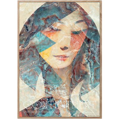 ChiCura, Tableaux, Affiche Contentment CC2 (50 x 70 cm) - Publicité ChiCura, Tableaux, Affiche Contentment CC2 (50 x 70 cm) - Publicité