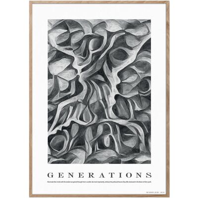 ChiCura, Tableaux, Affiche Generations (100 x 140 cm) - Publicité ChiCura, Tableaux, Affiche Generations (100 x 140 cm) - Publicité