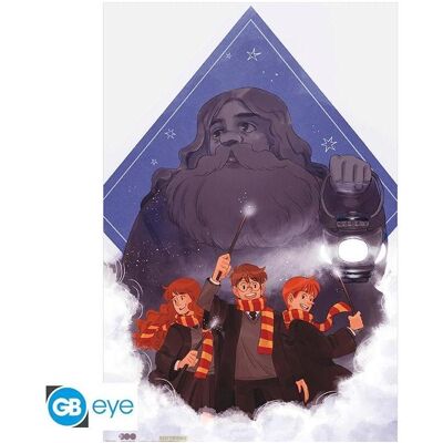 GB Eye, Tableaux, HARRY POTTER - Poster Hagrid - Warner 100th 91.5x61 (91.50 x 61 cm) - Publicité GB Eye, Tableaux, HARRY POTTER - Poster Hagrid - Warner 100th 91.5x61 (91.50 x 61 cm) - Publicité
