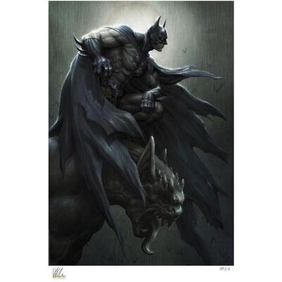 Sideshow, Tableaux, DC Comics impression Art Print Batman 46 x 61 cm - non encadrée (10.60 x 10.70 cm) - Publicité Sideshow, Tableaux, DC Comics impression Art Print Batman 46 x 61 cm - non encadrée (10.60 x 10.70 cm) - Publicité
