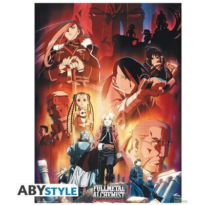 GB Eye, Tableaux, FULLMETAL ALCHEMIST - Affiche Groupe 52x38 (52 x 38 cm) - Publicité GB Eye, Tableaux, FULLMETAL ALCHEMIST - Affiche Groupe 52x38 (52 x 38 cm) - Publicité