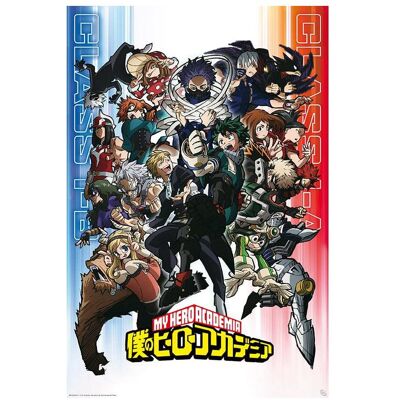 GB Eye, Tableaux, My Hero Academia Poster Class 1-A vs 1-B (91.5x61) (61 x 91.50 cm) - Publicité GB Eye, Tableaux, My Hero Academia Poster Class 1-A vs 1-B (91.5x61) (61 x 91.50 cm) - Publicité