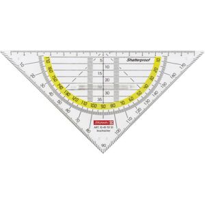 Brunnen Modèle Triangle Géométrique - 16cm, Transparent, Poignée - Publicité Brunnen Modèle Triangle Géométrique - 16cm, Transparent, Poignée - Publicité