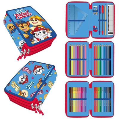 Cerdá, Trousse, Paw Patrol triple pencil case - Publicité Cerdá, Trousse, Paw Patrol triple pencil case - Publicité