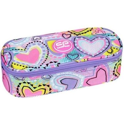 Coolpack, Trousse, Pencil case Campus PASTEL HEART - Publicité Coolpack, Trousse, Pencil case Campus PASTEL HEART - Publicité