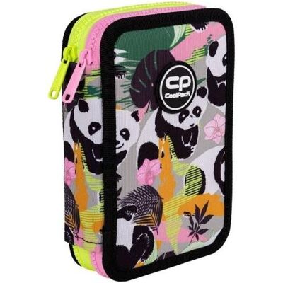 Coolpack, Trousse, Double decker school pencil case with equipment Jumper 2 PANDA GANG - Publicité Coolpack, Trousse, Double decker school pencil case with equipment Jumper 2 PANDA GANG - Publicité