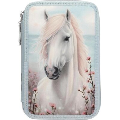 Schmidt Spiele, Trousse, DEPESCHE Miss Melody Federtasche 2 Fächer hellblau - Publicité Schmidt Spiele, Trousse, DEPESCHE Miss Melody Federtasche 2 Fächer hellblau - Publicité
