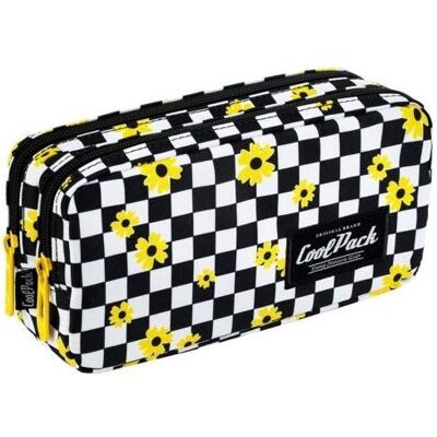 Coolpack, Trousse, Pencil case Primo CHESS FLOW - Publicité Coolpack, Trousse, Pencil case Primo CHESS FLOW - Publicité