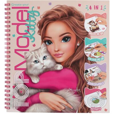 TOPModel - 0414213 - Kitty - Livre de coloriage - Publicité TOPModel - 0414213 - Kitty - Livre de coloriage - Publicité