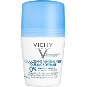 Vichy Déodorant Minéral Roll-On 48H Tolérance Optimale 50 ml - Publicité Vichy Déodorant Minéral Roll-On 48H Tolérance Optimale 50 ml - Publicité