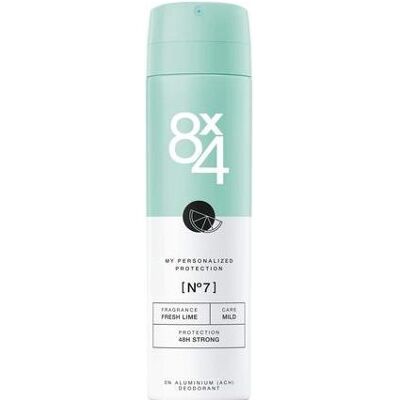 8X4, Déodorant, 9350 Déodorant Spray No. 7 citrons verts frais, 15 (Spray, 150 ml) - Publicité 8X4, Déodorant, 9350 Déodorant Spray No. 7 citrons verts frais, 15 (Spray, 150 ml) - Publicité
