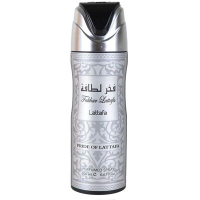 Lattafa, Déodorant, Fakhar For Men Fresh Marine Woody Earthy Perfumed Deodorant (Spray, 200 ml) - Publicité Lattafa, Déodorant, Fakhar For Men Fresh Marine Woody Earthy Perfumed Deodorant (Spray, 200 ml) - Publicité