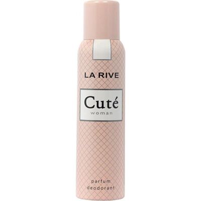 La Rive, Déodorant, for Woman Cute déodorant spray 150ml (Spray, 150 ml) - Publicité La Rive, Déodorant, for Woman Cute déodorant spray 150ml (Spray, 150 ml) - Publicité