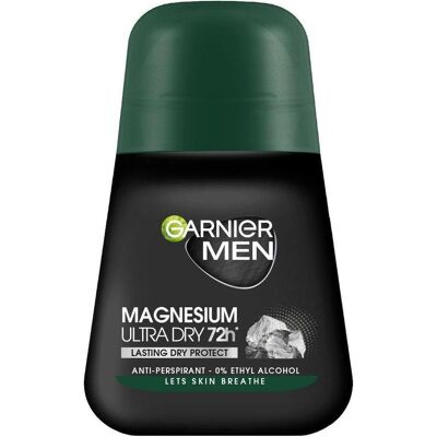 Garnier, Déodorant, Ultra Dry 72H Lasting Dry Protect Men Antiperspirant Roll-On 50Ml (Roll-on, 50 ml) - Publicité Garnier, Déodorant, Ultra Dry 72H Lasting Dry Protect Men Antiperspirant Roll-On 50Ml (Roll-on, 50 ml) - Publicité
