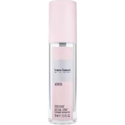 Bruno Banani, Déodorant, Femme (Spray, 75 ml) - Publicité Bruno Banani, Déodorant, Femme (Spray, 75 ml) - Publicité