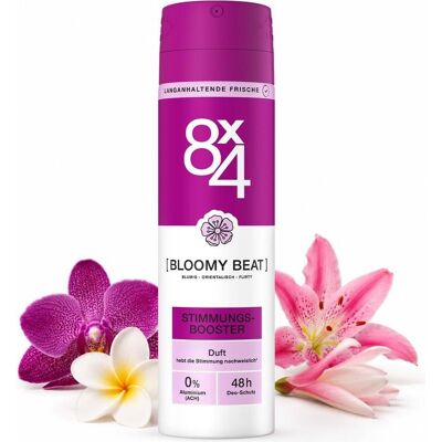 8X4, Déodorant, XXX Str 8 (STR8) Bloomy Beat, spray anti-transpirant, 150 ml (Spray, 150 ml) - Publicité 8X4, Déodorant, XXX Str 8 (STR8) Bloomy Beat, spray anti-transpirant, 150 ml (Spray, 150 ml) - Publicité