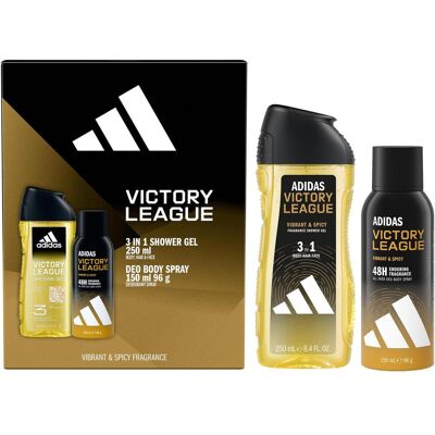 Adidas, Déodorant, Victory League - Deospray 150 ml + Duschgel 250 ml (Roll-on, Spray, 150 ml) - Publicité Adidas, Déodorant, Victory League - Deospray 150 ml + Duschgel 250 ml (Roll-on, Spray, 150 ml) - Publicité