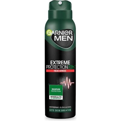 Garnier Men Extreme Protection 72h - Déodorant en spray - Publicité Garnier Men Extreme Protection 72h - Déodorant en spray - Publicité