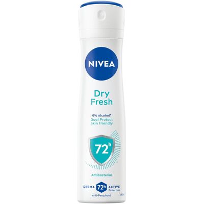 NIVEA 150ml Déodorant Frais Sèche - Spray Déodorant - Publicité NIVEA 150ml Déodorant Frais Sèche - Spray Déodorant - Publicité
