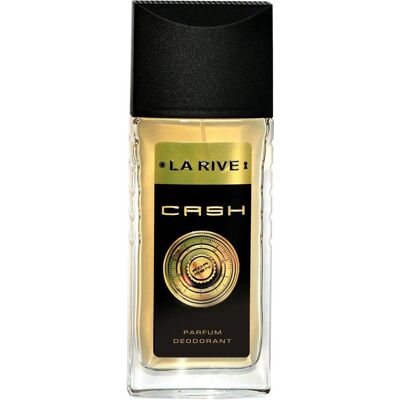 La Rive, Déodorant, Cash For Men DEO spray 80ml verre (Spray, 80 ml) - Publicité La Rive, Déodorant, Cash For Men DEO spray 80ml verre (Spray, 80 ml) - Publicité