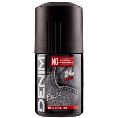 Denim, Déodorant, Déodorant Noir Roll-On 50ml (Roll-on, 50 ml) - Publicité Denim, Déodorant, Déodorant Noir Roll-On 50ml (Roll-on, 50 ml) - Publicité