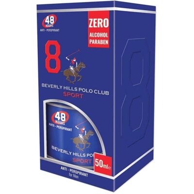 Beverly Hills Polo Club, Déodorant, Sport Roll-On Pour Homme (Roll-on, 50 ml) - Publicité Beverly Hills Polo Club, Déodorant, Sport Roll-On Pour Homme (Roll-on, 50 ml) - Publicité