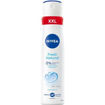 Nivea Déodorant en Spray - Fraîcheur Naturelle - 250ml - Publicité Nivea Déodorant en Spray - Fraîcheur Naturelle - 250ml - Publicité
