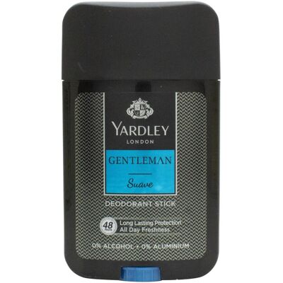 Yardley, Déodorant, Gentleman Suave Deodorant Stick 50ml (Stick, 50 g) - Publicité Yardley, Déodorant, Gentleman Suave Deodorant Stick 50ml (Stick, 50 g) - Publicité