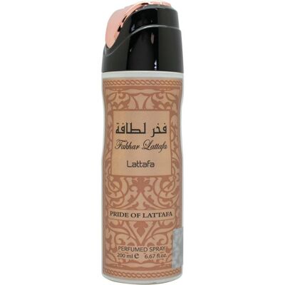 Lattafa, Déodorant, Déodorant pour le corps en spray (Spray, 200 ml) - Publicité Lattafa, Déodorant, Déodorant pour le corps en spray (Spray, 200 ml) - Publicité