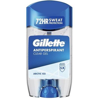Old Spice, Déodorant, Gillette Clear Gel Anti-Transpirant Arctic Ice Deo Stick 70 ml (Stick, 86.50 g) - Publicité Old Spice, Déodorant, Gillette Clear Gel Anti-Transpirant Arctic Ice Deo Stick 70 ml (Stick, 86.50 g) - Publicité