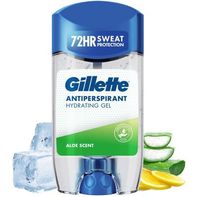 Old Spice, Déodorant, Gillette Clear Gel Anti-Transpirant Aloe Deo Stick 70 ml (Stick, 89.63 g) - Publicité Old Spice, Déodorant, Gillette Clear Gel Anti-Transpirant Aloe Deo Stick 70 ml (Stick, 89.63 g) - Publicité