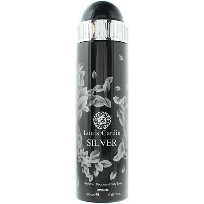 Louis Cardin Déodorant Spray Argenté - Déodorant en spray - Publicité Louis Cardin Déodorant Spray Argenté - Déodorant en spray - Publicité