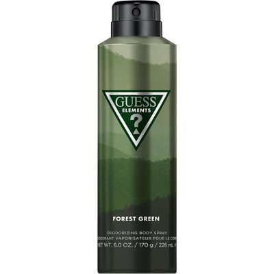 Guess, Déodorant, Elements Forest Green Spray désodorisant pour homme 6.0 Oz (Spray, 226 ml) - Publicité Guess, Déodorant, Elements Forest Green Spray désodorisant pour homme 6.0 Oz (Spray, 226 ml) - Publicité