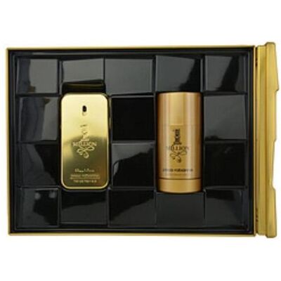 Paco Rabanne, Set cadeau beauté, 1 Million Gift Set 50ml EDT + 75g Deodorant Stick - Publicité Paco Rabanne, Set cadeau beauté, 1 Million Gift Set 50ml EDT + 75g Deodorant Stick - Publicité