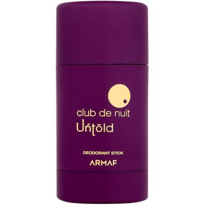 Armaf, Déodorant, Club de Nuit Untold (Stick, 75 g) - Publicité Armaf, Déodorant, Club de Nuit Untold (Stick, 75 g) - Publicité