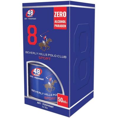 Beverly Hills Polo Club, Déodorant, Sport Roll-On Pour Homme (Roll-on, 50 ml) - Publicité Beverly Hills Polo Club, Déodorant, Sport Roll-On Pour Homme (Roll-on, 50 ml) - Publicité