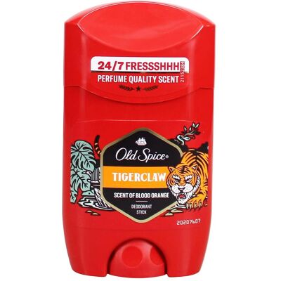 Old Spice, Déodorant, Stick 50ml Tigerclaw (Stick) - Publicité Old Spice, Déodorant, Stick 50ml Tigerclaw (Stick) - Publicité