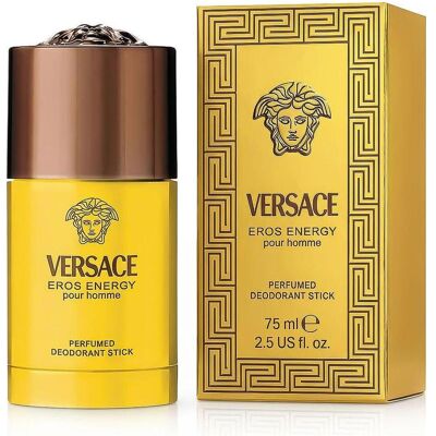 Versace, Déodorant, Eros - Perfumed Deodorant Stick (Stick, 75 g) - Publicité Versace, Déodorant, Eros - Perfumed Deodorant Stick (Stick, 75 g) - Publicité