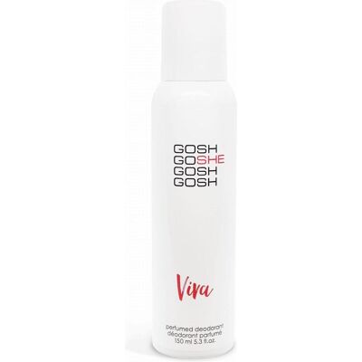 Gosh She Viva Musc Blanc - Spray Déodorant pour Femmes - Publicité Gosh She Viva Musc Blanc - Spray Déodorant pour Femmes - Publicité