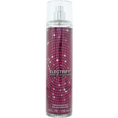 Paris Hilton Electrify - Brume parfumée pour femmes 240ml - Publicité Paris Hilton Electrify - Brume parfumée pour femmes 240ml - Publicité